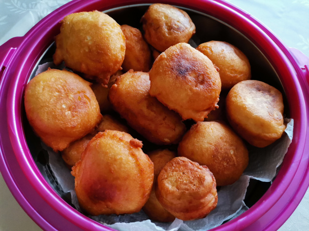 Rýchle tvarohové šišky bez kysnutia (fotorecept) - obrázok 3