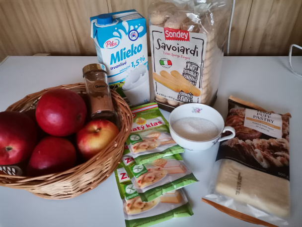 Pudingový jablkový krémeš (fotorecept) - obrázok 1