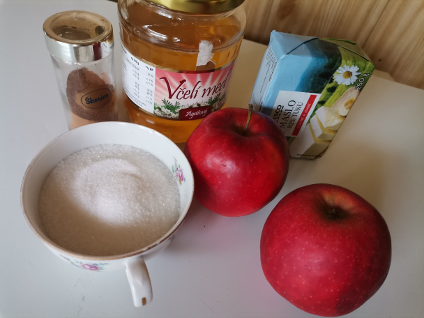 Jablkové rožteky (fotorecept) - obrázok 1