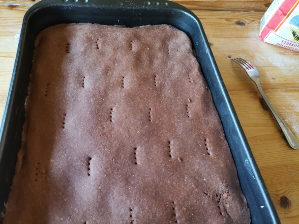 Kokosovo-jablkové rezy so žĺtkovou polevou (fotorecept)  - obrázok 9