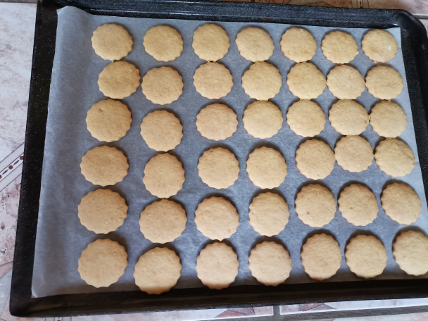 Mandľové kolieska plnené Nutellou (fotorecept)  - obrázok 5