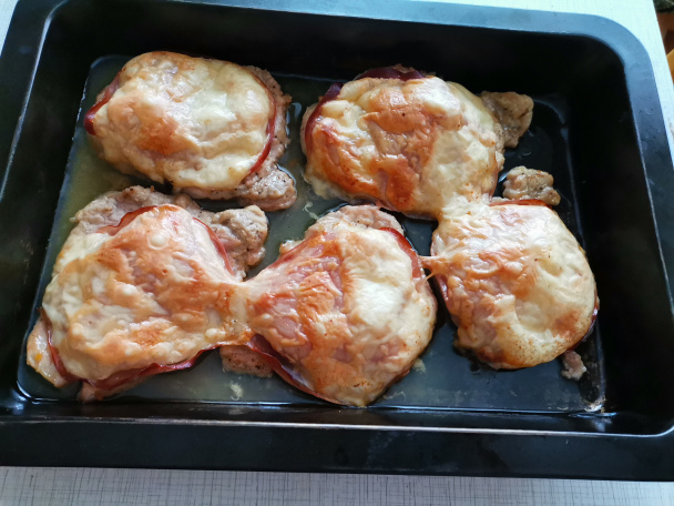 Bravčové karé s ovocím a syrom (fotorecept) - obrázok 4