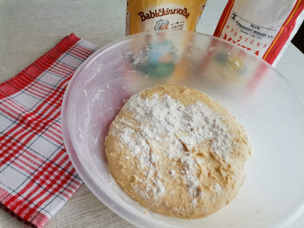 Kysnutý tvarohovo-jablkový koláč (fotorecept)  - obrázok 4