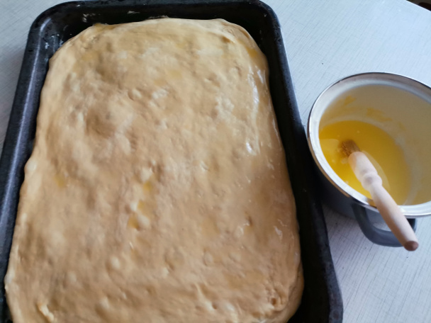 Kysnutý tvarohovo-jablkový koláč (fotorecept)  - obrázok 11