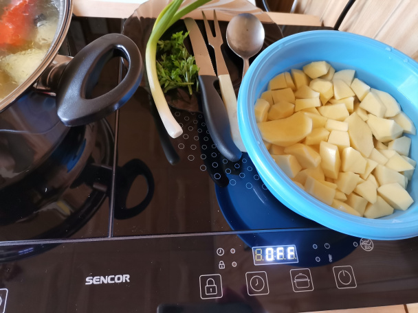 Krúpová polievka s mäsom (fotorecept) - obrázok 2