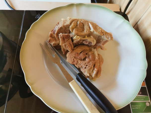 Krúpová polievka s mäsom (fotorecept) - obrázok 3