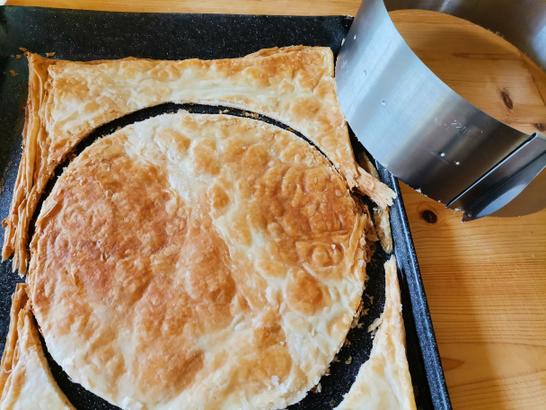 Krémešová torta s ovocím (fotorecept)  - obrázok 5