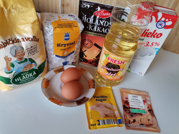 Dierkovaný kokosový zákusok (fotorecept) - obrázok 1