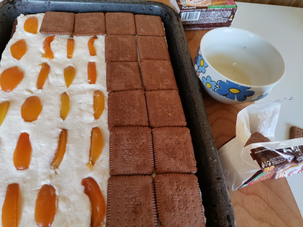 Marhuľový zákusok s jogurtovo-tvarohovou plnkou (fotorecept) - obrázok 9