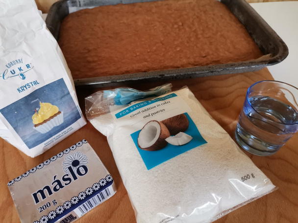 Dvojfarebné kokosové kocky (fotorecept)  - obrázok 3