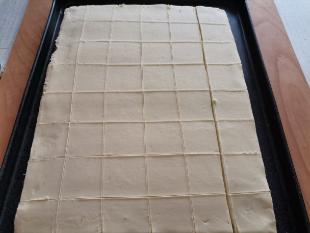 Dvojfarebné kokosové kocky (fotorecept)  - obrázok 9