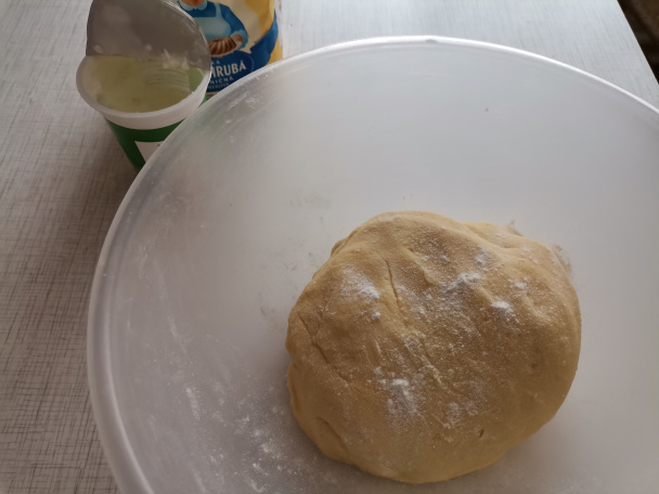 Krehký tvarohovo-čučoriedkový koláč (fotorecept)  - obrázok 2