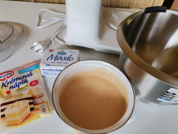 Karamelové tyčinky a miniveterníky z odpaľovaného cesta (fotorecept) - obrázok 6