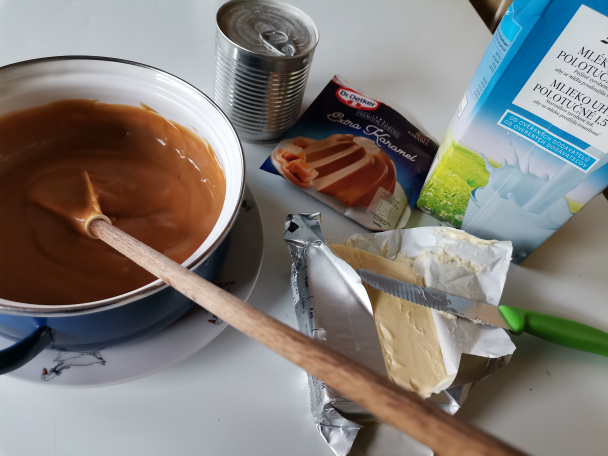 Orechové košíčky s karamelovým krémom (fotorecept)  - obrázok 4