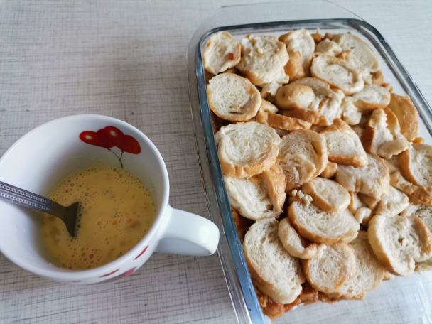 Tvarohovo-jablková žemľovka (fotorecept) - obrázok 5