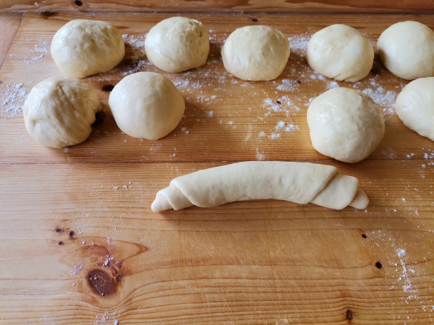 Domáce rožky z hrnčeka (fotorecept) - obrázok 8