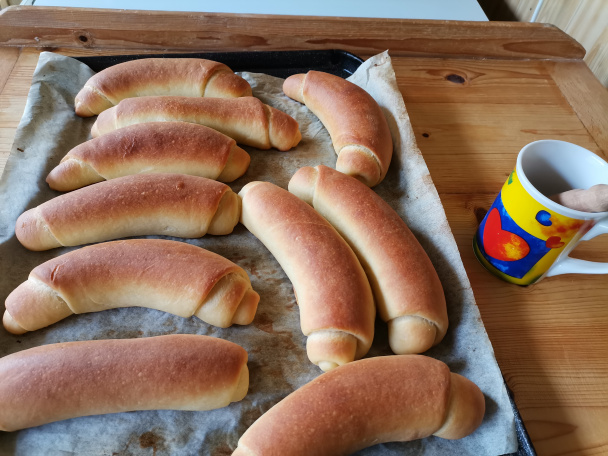 Domáce rožky z hrnčeka (fotorecept) - obrázok 11