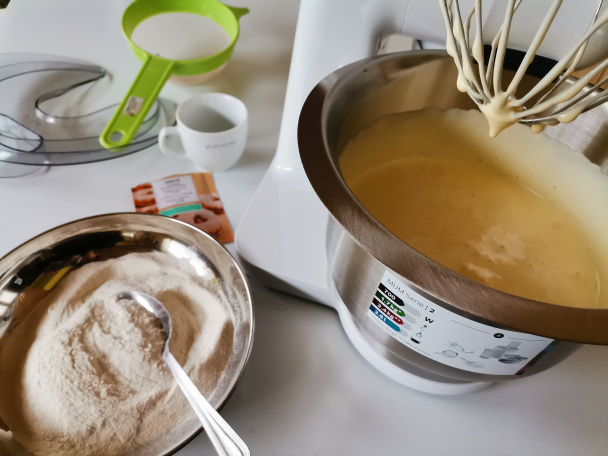 Obrátený jablkový zákusok s citrónovým krémom (fotorecept) - obrázok 3