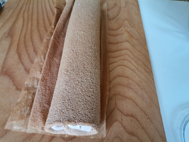 Roláda s mascarpone a gaštanovým pyré (fotorecept) - obrázok 8