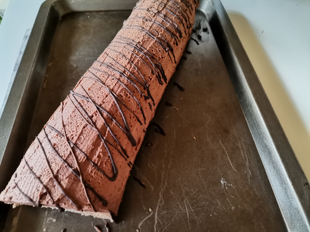 Roláda s mascarpone a gaštanovým pyré (fotorecept) - obrázok 10