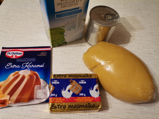 Medové trubičky s karamelovým krémom (fotorecept) - obrázok 1