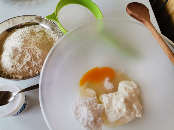 Šišky z kyslej smotany (fotorecept) - obrázok 2