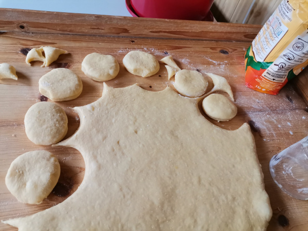 Tvarohové koláče (fotorecept) - obrázok 2