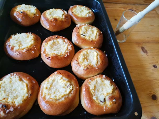 Tvarohové koláče (fotorecept) - obrázok 4