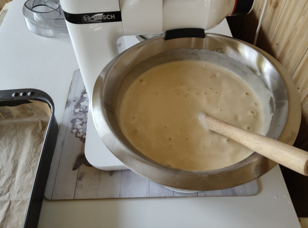 Jablkový zákusok s mascarpone a tvarohom (fotorecept) - obrázok 2