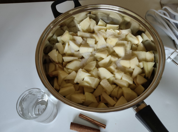 Jablkový zákusok s mascarpone a tvarohom (fotorecept) - obrázok 4