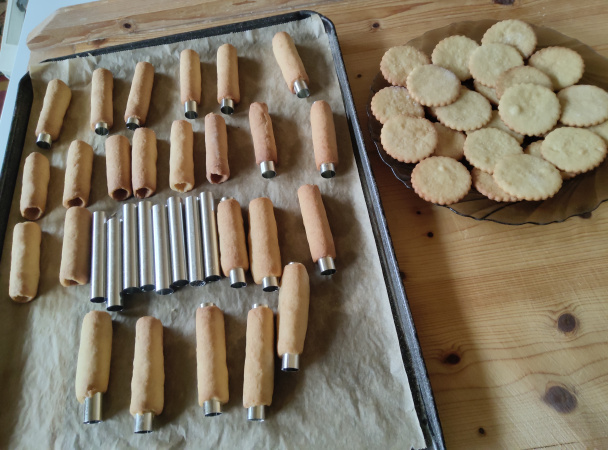 Medové trubičky s čokoládovou plnkou (fotorecept) - obrázok 3