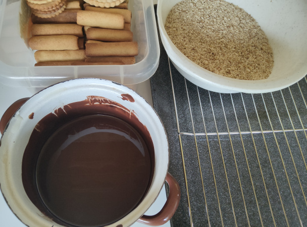 Medové trubičky s čokoládovou plnkou (fotorecept) - obrázok 4