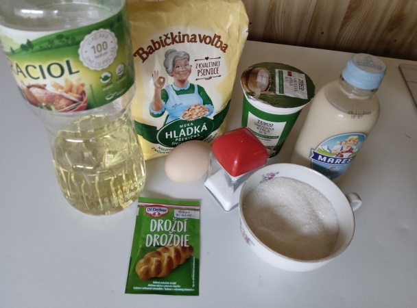 Nadýchané langoše z chladničky (fotorecept) - obrázok 1