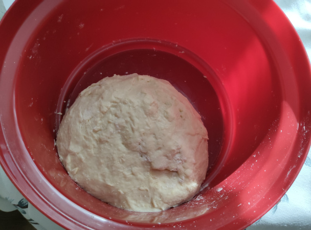 Nadýchané langoše z chladničky (fotorecept) - obrázok 2