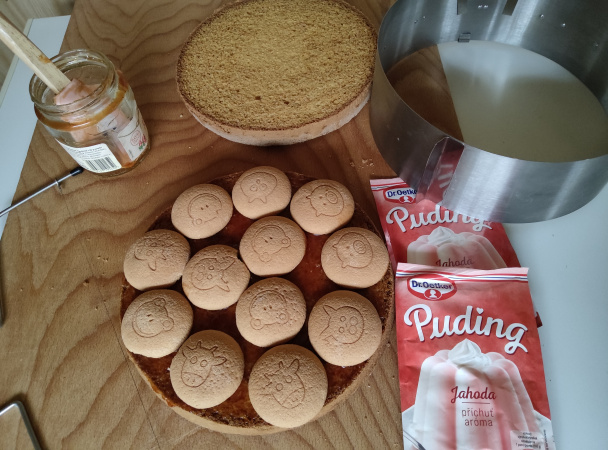 Ovocná torta so želé a s mascarpone krémom (fotorecept) - obrázok 5
