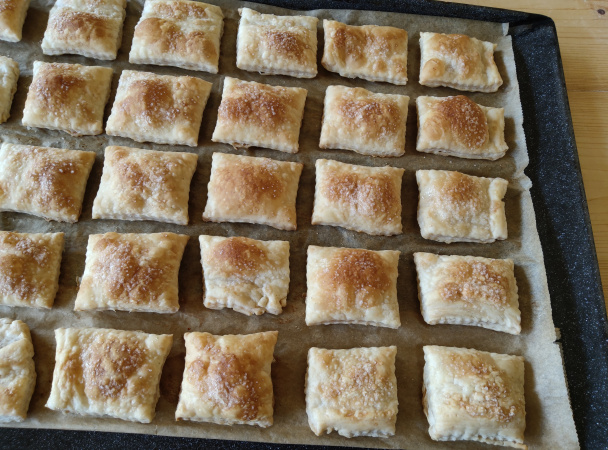 Vankúšiky z lístkového cesta (fotorecept) - obrázok 4