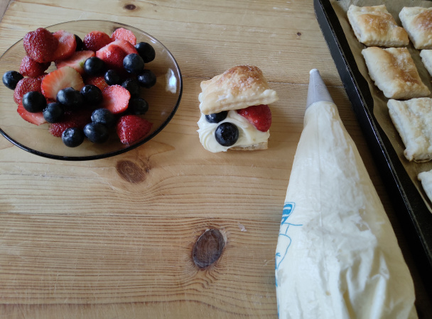 Vankúšiky z lístkového cesta (fotorecept) - obrázok 10