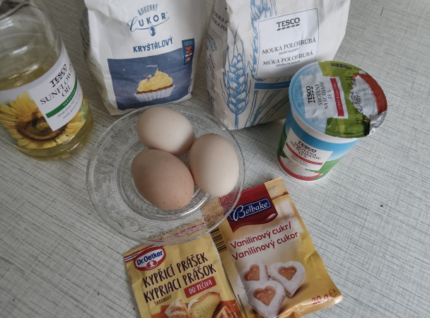 Šľahačková bublanina z hrnčeka (fotorecept) - obrázok 1