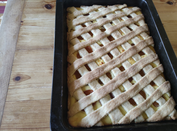 Dobrý tvarohový koláč s ovocím (fotorecept) - obrázok 10