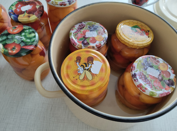 Marhuľový kompót podľa starých mám (fotorecept) - obrázok 4