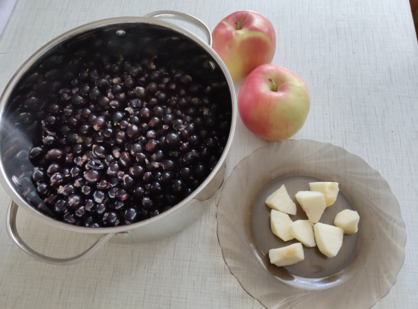 Josta lekvár s jablkami (fotorecept) - obrázok 2