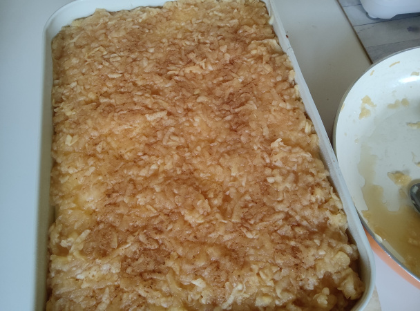 Šťavnatý vanilkovo-jablkový koláč (fotorecept) - obrázok 7