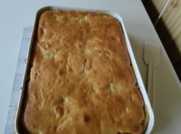 Šťavnatý vanilkovo-jablkový koláč (fotorecept) - obrázok 8