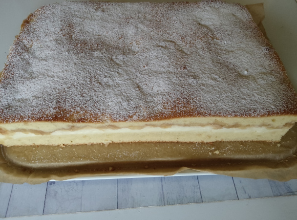 Šťavnatý vanilkovo-jablkový koláč (fotorecept) - obrázok 9