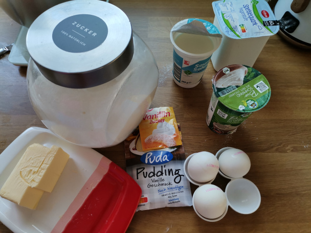 Tvarohový koláč (Käsekuchen) (fotorecept)  - obrázok 2