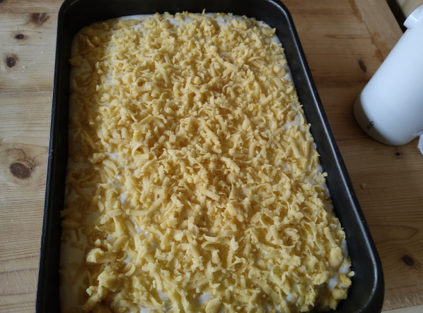 Jablkový koláč so smotanovou plnkou (fotorecept) - obrázok 11