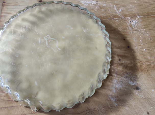 Tvarohový koláč so slivkami (fotorecept) - obrázok 4