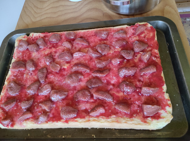 Cappuccino rezy s jahodami (fotorecept) - obrázok 4