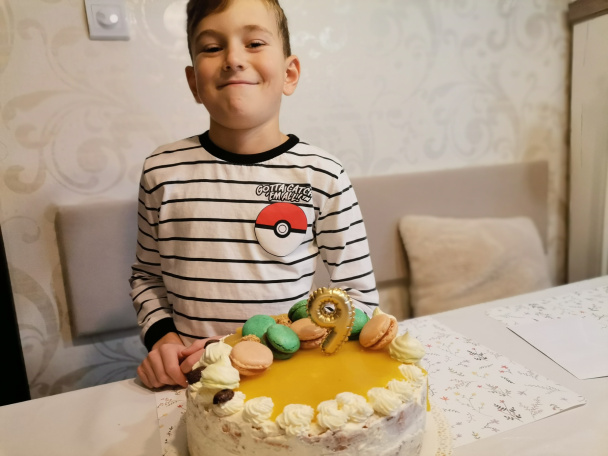Torta pre Danielka s mangovým želé (fotorecept) - obrázok 12