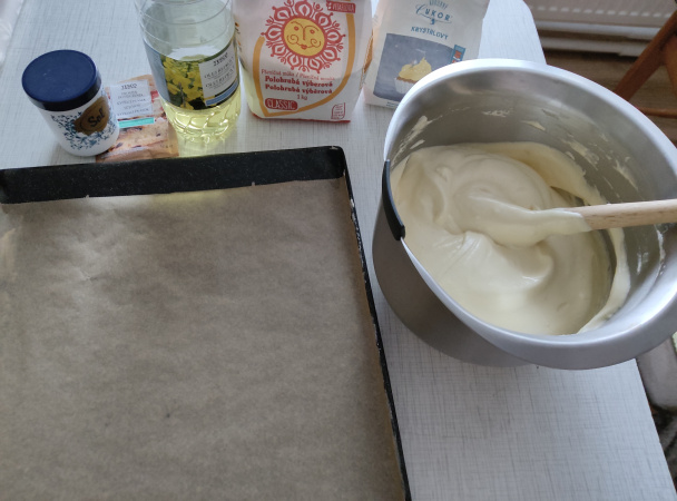 Tvarohovo-mandarínková roláda (fotorecept) - obrázok 1